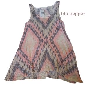 Blu Pepper Sleeveless Top